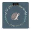 Cute Little Hedgehog Scale for Body Weight Anti-Slip Sturdy Tempered Glass Weighing Machine Highly Digital Accurate Bright LCD Bathroom Scale for Household Gift view 1