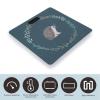 Cute Little Hedgehog Scale for Body Weight Anti-Slip Sturdy Tempered Glass Weighing Machine Highly Digital Accurate Bright LCD Bathroom Scale for Household Gift view 3