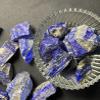 1pcs Lapis Lazuli Rough Crystal Gemstones, Stones Rock Decorative Stone for Tumbling, Polishing,Spiritual Gift,Wicca,800g view 4