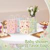Gaillty 24 Pcs Floral Paper Gift Bags Flower Butterfly Goodie Bags with Handles Wildflower Wedding Welcome Bag for Wedding Bridal Shower Engagement Baby Shower Birthday Spring Tea Party Supplies view 4