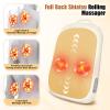 Shiatsu Back Massager with Heat, Up and Down Rolling Massage, Electric Back Massager for Pain Relief Deep Tissue , Heated Lower Back Massager for Office, Home, Car Use, Gifts for Women Men Mom Dad view 3