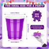Pineburg 100 Pack Shot Glasses 2oz - Green Gold Purple Plastic Cups for 4th of July BBQ Party, Summer Graduation Wedding Birthday, Outdoor Pool Party Supplies, Jello Shots Bulk Disposable view 2