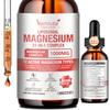 1 Pack 21-in-1 Liposomal Magnesium Complex Liquid Drops - 2X Absorption - with Magnesium Glycinate, Ashwagandha & L-Theanine, CoQ10 for Women and Men - Mood, Muscle, Heart & Nerve Support, 2 FL Oz view 1