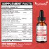 2 Packs 21-in-1 Liposomal 12 Active Magnesium Complex 2000MG+ Liquid Drops - with Magnesium Glycinate,Citrate etc, Ashwagandha & L-Theanine,CoQ10 for Mood, Muscle,Heart & Relaxation Nerve* Support view 2