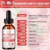 2 Packs 21-in-1 Liposomal 12 Active Magnesium Complex 2000MG+ Liquid Drops - with Magnesium Glycinate,Citrate etc, Ashwagandha & L-Theanine,CoQ10 for Mood, Muscle,Heart & Relaxation Nerve* Support view 3