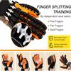 Rehabilitation Robot Gloves Finger and Hand Function Rehabilitation Robot Gloves for Arthritis Stroke Hemiplegia Cerebral Palsy Hand Paralysis Patients Physiotherapy Device (XL, Left Hand) view 2