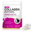 AEBEFBAW Multi Collagen Peptides Powder | Types I, II, III, V, X | 16 Oz (41 Servings) Hydrolyzed Collagen Peptides | Supports Healthy Skin, Joints, Hair, and Nails | Unflavored & Dissolves Easily view 1