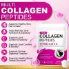 AEBEFBAW Multi Collagen Peptides Powder | Types I, II, III, V, X | 16 Oz (41 Servings) Hydrolyzed Collagen Peptides | Supports Healthy Skin, Joints, Hair, and Nails | Unflavored & Dissolves Easily view 2