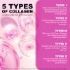 AEBEFBAW Multi Collagen Peptides Powder | Types I, II, III, V, X | 16 Oz (41 Servings) Hydrolyzed Collagen Peptides | Supports Healthy Skin, Joints, Hair, and Nails | Unflavored & Dissolves Easily view 4