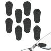 40 Pairs EVA Foam Nose Pads for Glasses, Ultra Soft and Lightweight Cushions Non Slip Replacement Pads, for Eyeglasses,Sunglasses (Black, Water Drop) view 1