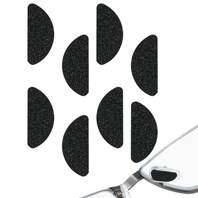 40 Pairs EVA Foam Nose Pads for Glasses, Ultra Soft and Lightweight Cushions Non Slip Replacement Pads, for Eyeglasses,Sunglasses (Black, Type-D)