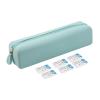 Beautyflier Disposable Daily Contact Lens Case, Travel Compact Storage Bag for All Brands Daily Lens, Water-Resistant Silicone Organizer Case, Storage Up to 40 Lenses (Light Blue) view 1