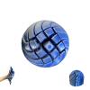 3D Printing Slime Ball Fidget Toy, Gear Liquid Flow Ball Sensory Fidget, 3D Printed Fidget Stress Relief Sphere, Sensation Stress Relief Balls for Anxiety ADHD (Blue Silver) view 1