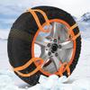 2PCSTire Socks for Snow for Chevy Traverse 2024 2025, Emergency Winter Driving Traction Aid for Cars,Reusable Grip for Ice & Snow,6003 view 3