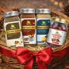 Dawn Lee Herbal Tea Gift Set Kashmiri Kahwa, Date Seed Coffee & Indian Gum Elixir | Caffeine-Free Tea & Coffee Sampler Gift Box | Birthday, Holiday & Corporate Gift view 3