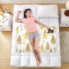 CEBUGI 34 x 52Washable Underpads Heavy Absorbency Waterproof Incontinence Bed Pads Christmas Tree Pee Pads for Adults Kids and Baby view 2