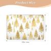 CEBUGI 34 x 52Washable Underpads Heavy Absorbency Waterproof Incontinence Bed Pads Christmas Tree Pee Pads for Adults Kids and Baby view 4