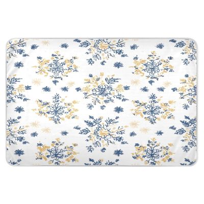 CEBUGI 34 x 52Washable Underpads Heavy Absorbency Waterproof Incontinence Bed Pads Snowflakes Pee Pads for Adults Kids and Baby