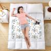 CEBUGI 34 x 52Washable Underpads Heavy Absorbency Waterproof Incontinence Bed Pads Snowflakes Pee Pads for Adults Kids and Baby view 2
