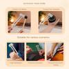 Sound Healing Tuning Fork Set, 128Hz 258Hz 512Hz Frequencies, Weighted and Unweighted with Activator for Meditation, Yoga, Chakra Balancing, Sound Therapy view 4