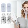 4 Pcs Hose Adapter Sets Compatible with AirMini Device, Breathing Tube Connector (Transparent) view 1