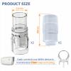 4 Pcs Hose Adapter Sets Compatible with AirMini Device, Breathing Tube Connector (Transparent) view 2