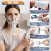 4 Pcs Hose Adapter Sets Compatible with AirMini Device, Breathing Tube Connector (Transparent) view 3