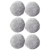 Window Cleaning Robot Universal Round MopsCompatible For HUTTDDC5 DDC55 Washable Mop Cloth Rags Window Glass Cleaning Clothes Kits(6pcs) view 1