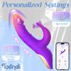 2025 Newly Small Realistic Adult for Women Today Powerful, 10 Vibrations, Women Viboators Toy Viboatorr Waterproof Rechargeable Gifts for Woman and Couple (Purple) view 2