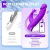 2025 Newly Small Realistic Adult for Women Today Powerful, 10 Vibrations, Women Viboators Toy Viboatorr Waterproof Rechargeable Gifts for Woman and Couple (Purple) view 3