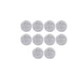 10x Replacement Pads For Window Cleaning Robot Window Cleaner Robot Mop Cleaning Cloth Microfiber Cloth For Door Glass Tile(Plush Texture) view 1