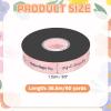 PATIKIL Personalized Grosgrain Ribbon, 25/32 Inch x 40 Yards Perfect Happy Day Polyester Ribbon for Holiday Party, Wedding Decoration, Gift Wrapping, Light Pink view 2