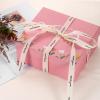 PATIKIL Personalized Grosgrain Ribbon, 25/32 Inch x 40 Yards Perfect Happy Day Polyester Ribbon for Holiday Party, Wedding Decoration, Gift Wrapping, Light Pink view 4