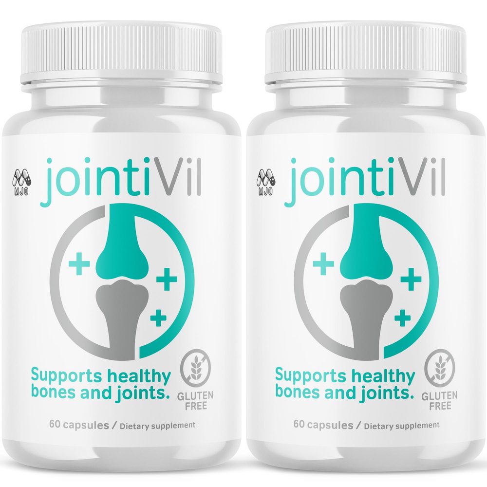 (2 Pack) JointiVil Capsules, Official JointiVil Supplement Pills with All Natural Ingredients, Advanced Formula for Optimal Health & Nerve Support with Premium Vitamins for Women & Men (120 Capsules)