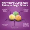 Barnetts Mega Sour Fruits Mix Fizz Candy 227g Handmade British Sweets view 3
