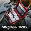 NANUK 903 Waterproof First Aid Box Empty with Lid Organizer & Dividers Durable Medical First Aid Organizer Case, IP67-Rated, Dustproof, Impact-Resistant, Floats (9.1 x 6.8 x 3.8) Red view 3