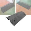 4 Inch Bridge Threshold Ramp Solid Rubber Wheelchair Ramp W/Non-Slip Surface, 3" Rise Driveway Ramps for Doorways, Entry, Walkers, Carts, Scooters(3" Rise/80x40x8cm) view 1