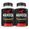 (2 Pack) ManBoa Capsules, Advanced Premium Manboa Official Supplement Vitamin Pills, 2 Month Supply view 1