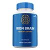 (1 Pack) IronBrain Capsules, Maximum Potency Neuro Support, Official Iron Brain All Natural Blend Brain Pills Focus and Memory view 1