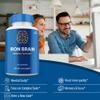(1 Pack) IronBrain Capsules, Maximum Potency Neuro Support, Official Iron Brain All Natural Blend Brain Pills Focus and Memory view 3