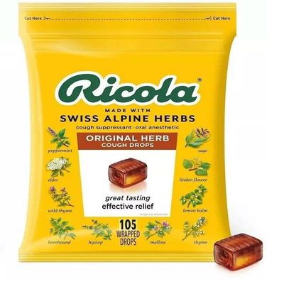 Ricola Original Natural Herb Cough Drops 105 ct