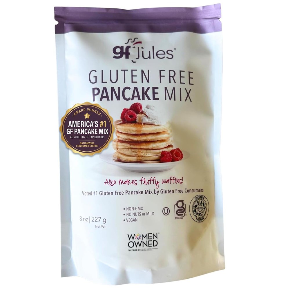 gfJules Gluten-Free Pancake Mix, Dry Baking Blend, 8 Oz, Pack of 1