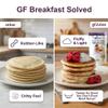 gfJules Gluten-Free Pancake Mix, Dry Baking Blend, 8 Oz, Pack of 1 view 4