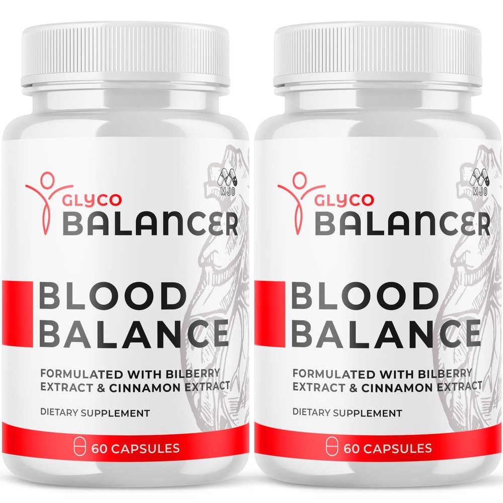 (2 Pack) Glyco Balancer Capsules, Official GlycoBalancer Health Support Pills with All Natural Ingredients, Glyco Balancer Advanced Health Support with Premium Vitamins for Women & Men (120 Capsules)