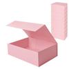 10 Pack Pink Gift Box with Magnetic Lids, Luxury Gift Boxes for Presents, Rectangle Collapsible Decorative Boxes, for Wedding, Christmas, Birthday,Pink 10 Pack,10.27.53.1in view 1
