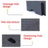 BEWEGNLNHK Driveway Curb Ramps 3" 4" 5" Rise, Portable Wheelchair Ramp Non-Slip Plastic Threshold Ramps, Lightweight Slope Ramps for Car Motorcycle Scooter(Black,10cm/4" Rise) view 2