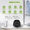 Banglijian Rechargeable BTE Hearing Aids for Seniors Magnetic Charge Silver view 2
