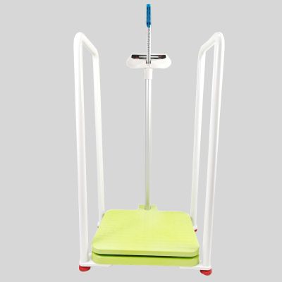 Assist The Elderly in Measuring Weight gain While Standing, with an Electronic Scale with armrests, Suitable for use in clinics, Hospitals, Schools, Nursing Homes Armrest Tree Teeth Tender Green