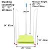 Assist The Elderly in Measuring Weight gain While Standing, with an Electronic Scale with armrests, Suitable for use in clinics, Hospitals, Schools, Nursing Homes Armrest Tree Teeth Tender Green view 2