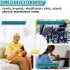 Assist The Elderly in Measuring Weight gain While Standing, with an Electronic Scale with armrests, Suitable for use in clinics, Hospitals, Schools, Nursing Homes Armrest Tree Teeth Tender Green view 3